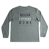 POLERA M.L. OCEAN FUTURE GRIS OZNE COD.11331