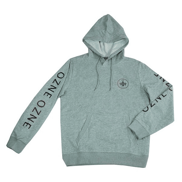 POLERON HOODIE GRIS OZNE COD.11615