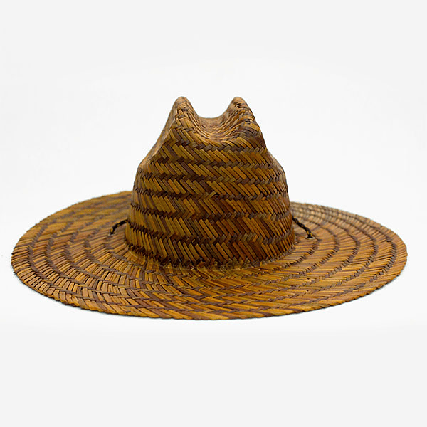 SOMBRERO PAJA TV0644 CAFE OSCURO POLEMIC COD.11742