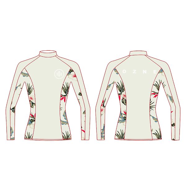 LYCRA MUJER BLANCO UV50 OZNE COD.12761