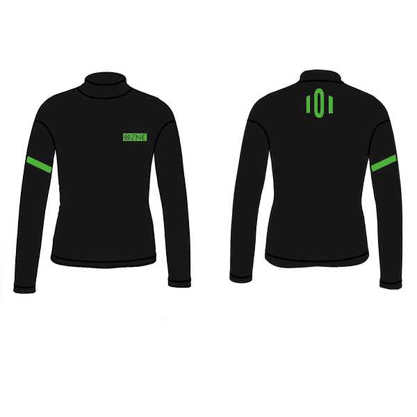 LYCRA HOMBRE VERDE/NEGRO UV50 OZNE COD.12770