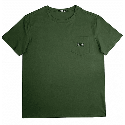 POLERA BOLSILLO VERDE OZNE COD.12701