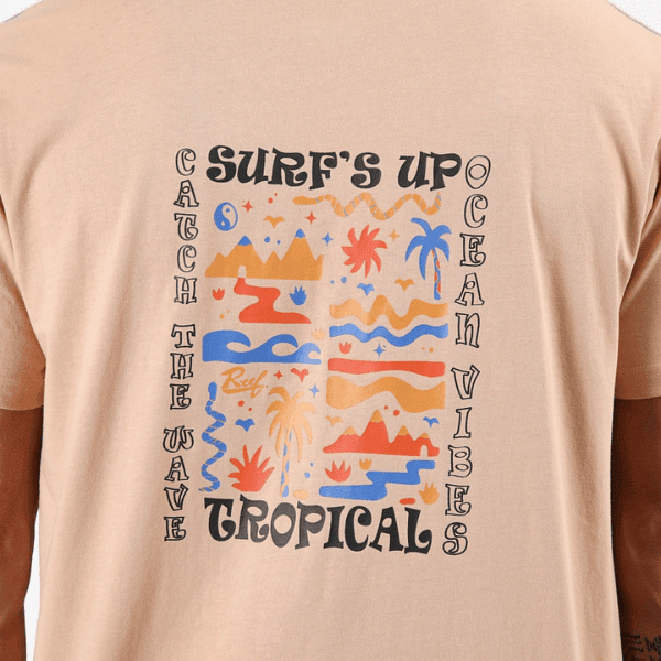 POLERA RFMPOV2610CC CAFÉ REEF COD.13028