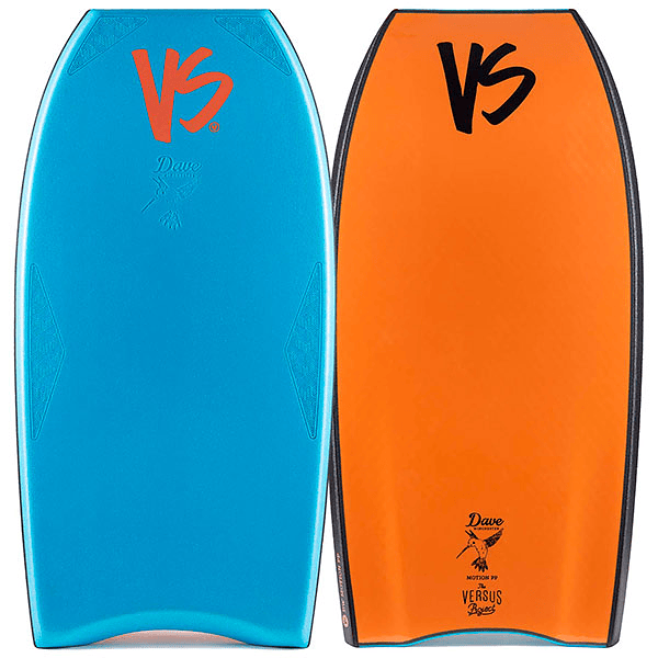 Bodyboard PP VS DAVE WINCHESTER MOTION CT K19 MESH 2 STR GRIPTECH Aqua Blue – Orange
