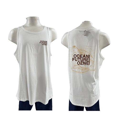 CAMISETA TURTLE SM025-3# BLANCO OZNE COD.13001