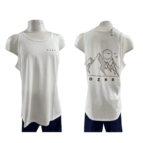 CAMISETA MOUNTAIN SM025-1# BLANCO OZNE.12999