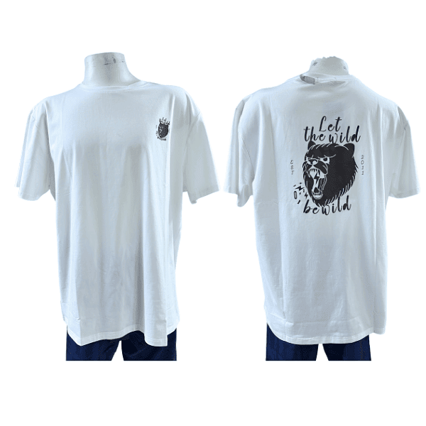 POLERA BEAR BLANCO OZNE COD.12697