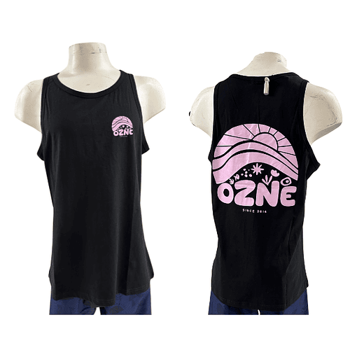 CAMISETA SUNSET SM025-4# NEGRO OZNE COD.12997