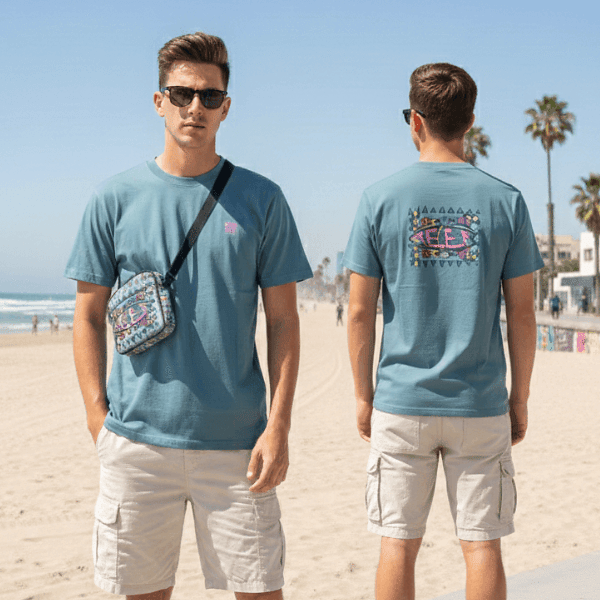 POLERA RFMPOV2613AT AZUL/TURQUESA REEF COD.13030