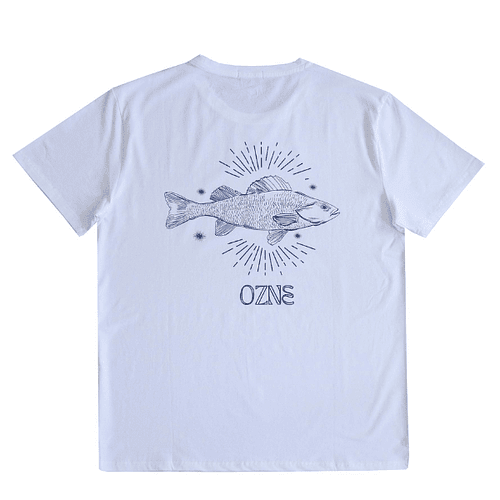 POLERA FISH BLANCO OZNE COD.13063