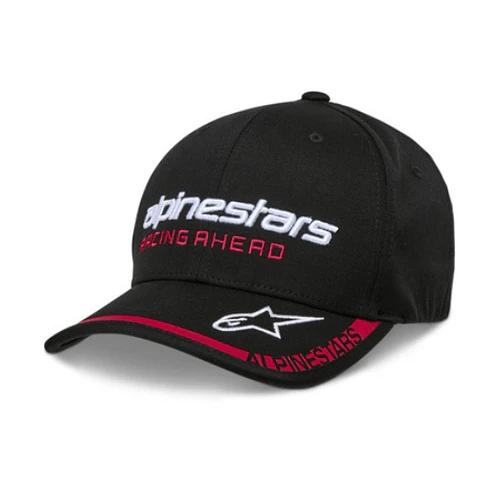 GORRO INDENT BLACK/RED ALPINE STARS COD.13123