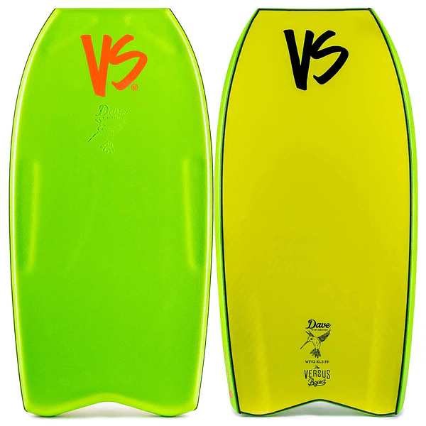 Bodyboard PP VS DAVE WINCHESTER K15 MESH Wifly V2 Contour Bright Green – Electric Lime