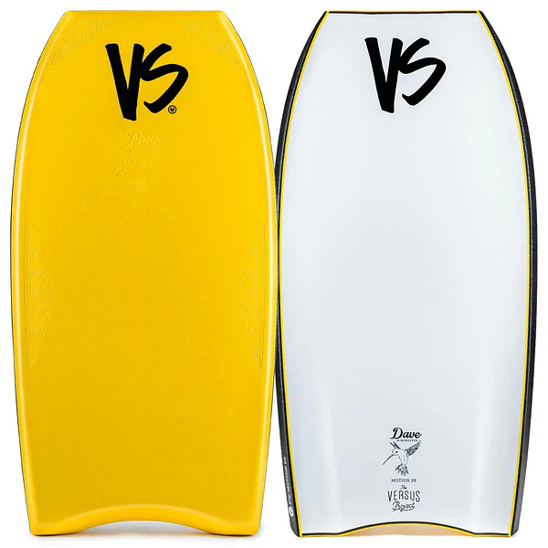 Bodyboard VS PP Dave Winchester Quantum k19 CT Tail Piece 3DC Yellow – White