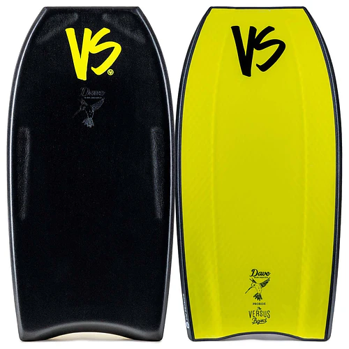 Bodyboard VS PP Dave Winchester Quantum k19 CT Tail Piece 3DC Black – Electric Lime