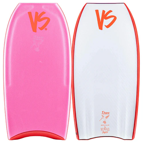 Bodyboard PP VS DAVE WINCHESTER SPLTR K15 MESH CT CONTOUR TP Pink – White