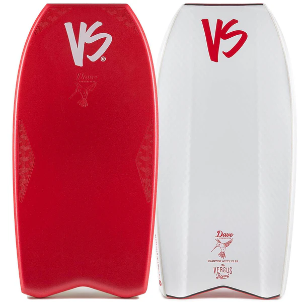 Bodyboard VS PP Dave Winchester Quantum k19 Wifly V2 Griptech Red – White