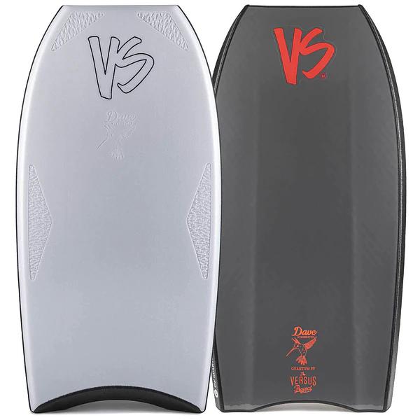 Bodyboard PP VS DAVE WINCHESTER QUANTUM CT TP GRIP TECH White- Metal Grey