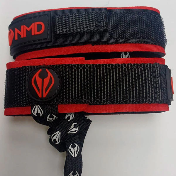 SEGURO ALETA FIN TETHERS NEGRO/ROJO NMD COD.10799