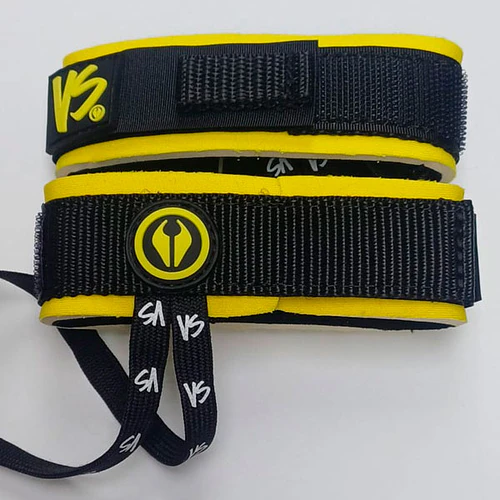 SEGURO ALETA FIN TETHERS NEGRO/AMARILLO VS COD.10800