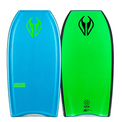 Bodyboard PE NMD ELEMENT Aqua Blue – Bright Green