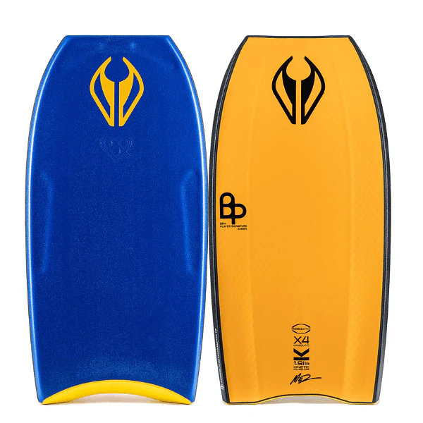 Bodyboard PP NMD Ben Player ProRide X4 MiniQuad K19 Crescent Dark Blue – Tangerine