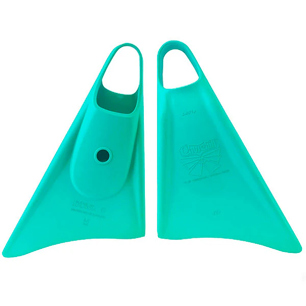 ALETAS CHURCHILL MAKAPUU JADE GREEN HECHO EN MALASYA