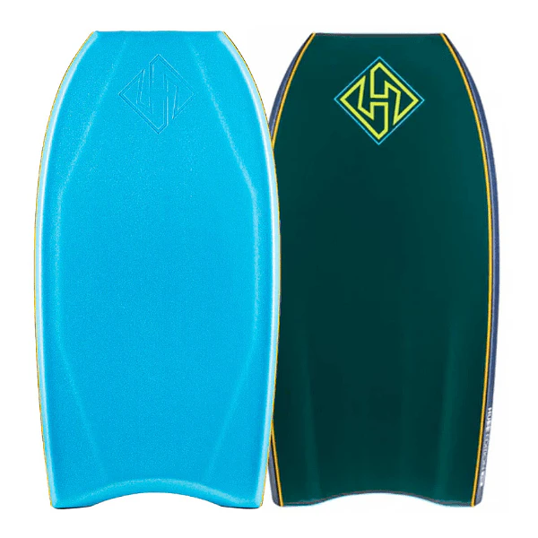 BODYBOARD PP HUBB PP PRO STEP DECK HIGH VOLUME CT Aqua / Mallard Green