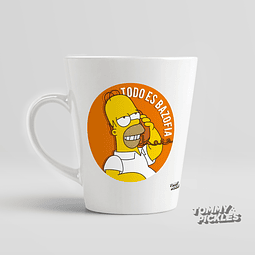 Tazón Homero bazofia | Los Simpson