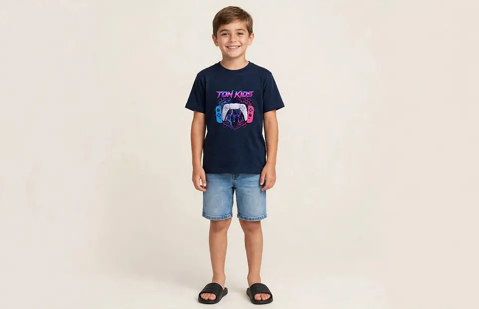 Polera TON-joysence (azul oscuro 2