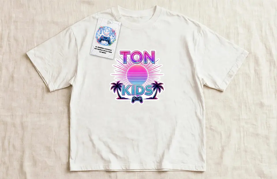 Polera TON-palmas 1