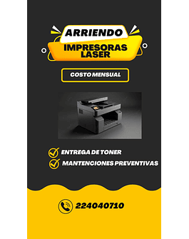 ARRIENDO IMPRESORA 