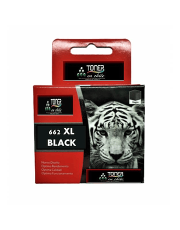 TINTA ALTERNATIVA 662 BLACK XL
