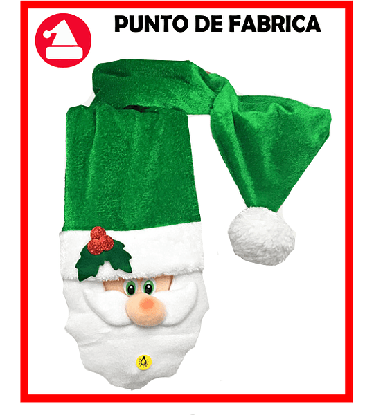 Bufanda de Navidad Santa Led $ 12.500