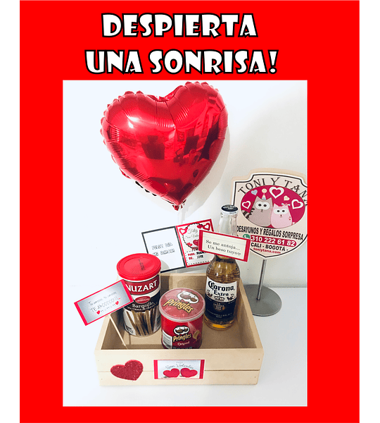 Regalo Sorpresa Despierta una Sonrisa en San Valentín