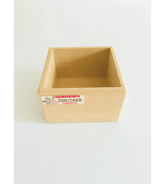 Caja en Madera Para Mug Y Vasos