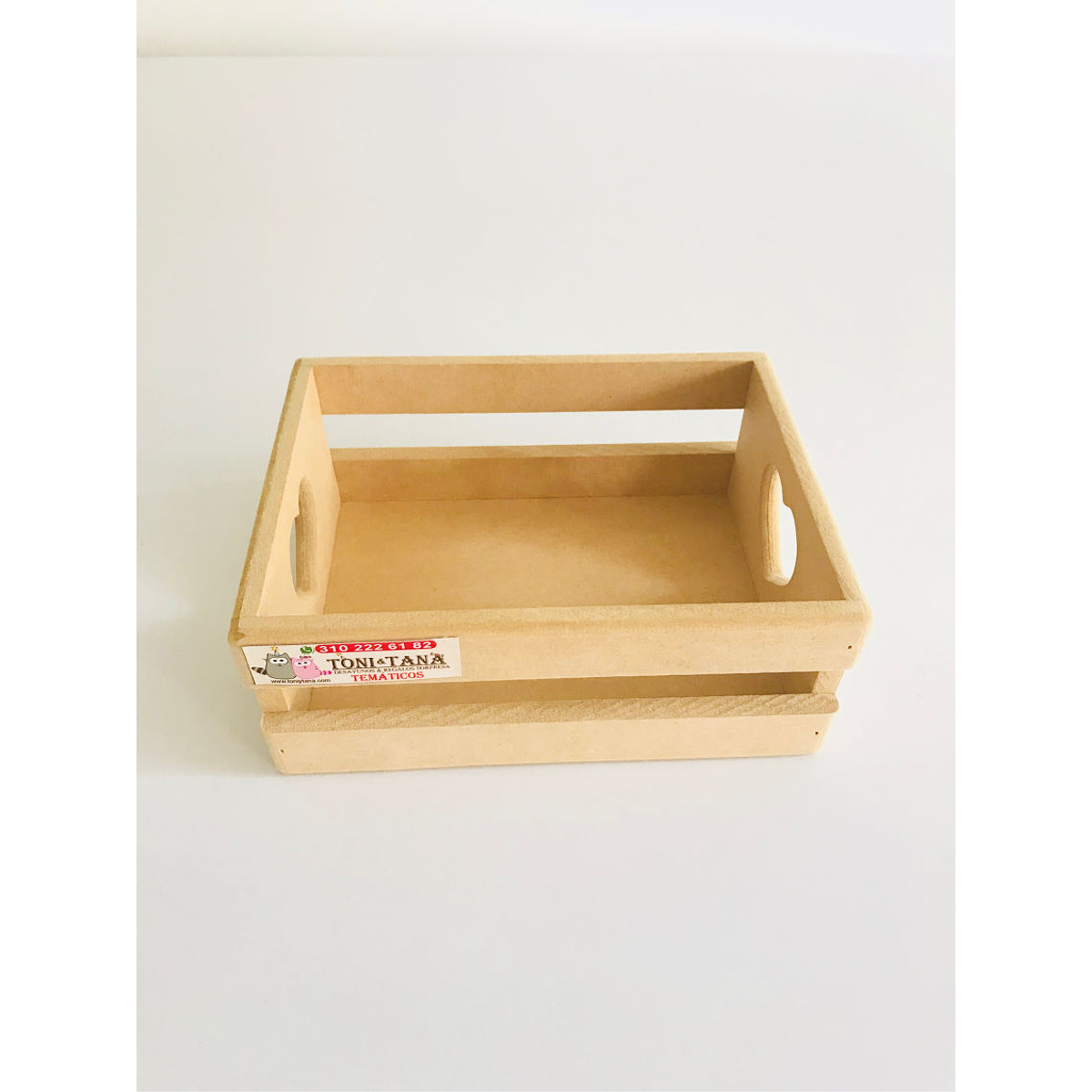 Caja de Madera Regalo sorpresa Corazón Pequeña