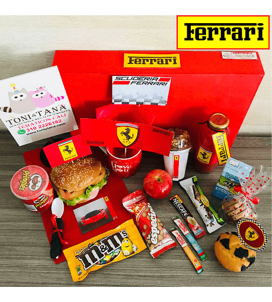 Desayuno Regalo Sorpresa Ferrari Para Él