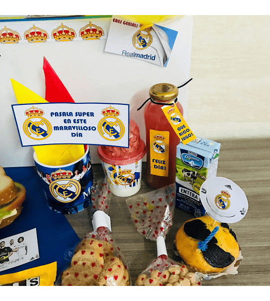 Desayuno Regalo Sorpresa Real Madrid