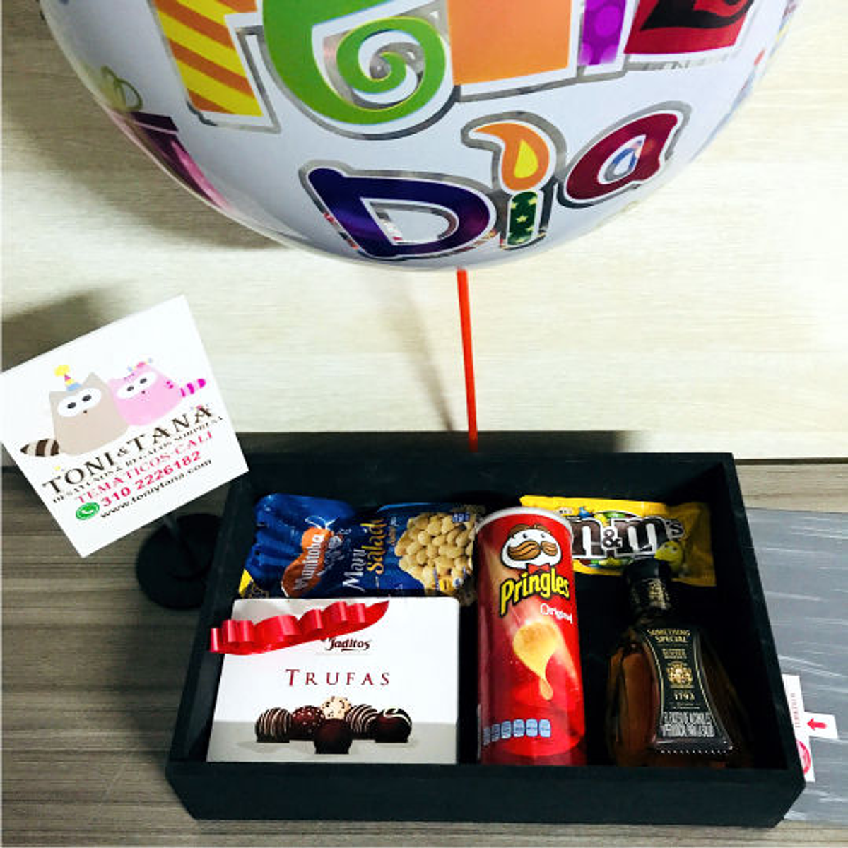 Regalos Sorpresa Bogotá Caja con Whisky