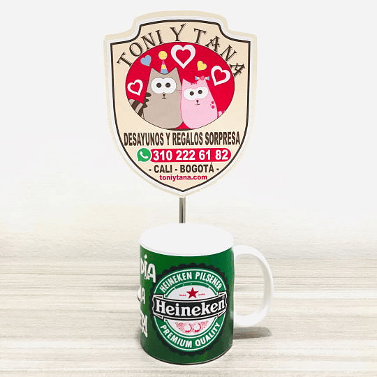 Desayuno Sorpresa Para HOMBRE Regalo Cerveza Heineken - Image 5