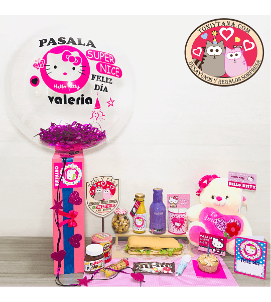 Desayuno Sorpresa Regalo Hello Kitty