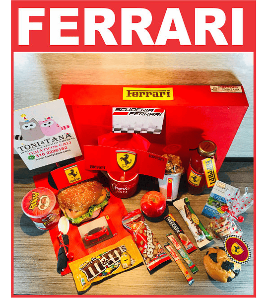 Desayuno Regalo Sorpresa Ferrari Para Él