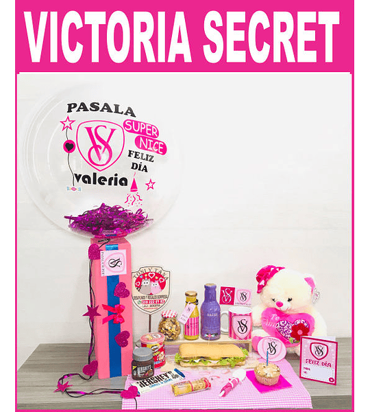 Desayuno Sorpresa Regalo Fashion Victoria Secret