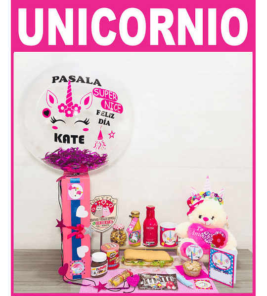 Desayuno Sorpresa para Niñas Unicornio Feliz