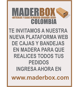 Cajas y Bandejas en Madera Pino Mdf y Natural Punto de Fabrica--Se venden mínimo 6 unidades en adelante