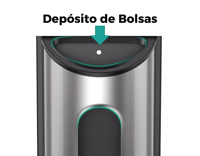 Dispensador de Bolsas en Acero Inoxidable