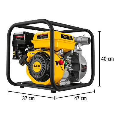 Motobomba autocebante 2" x 2" a gasolina 6-1/2 HP, Pretul