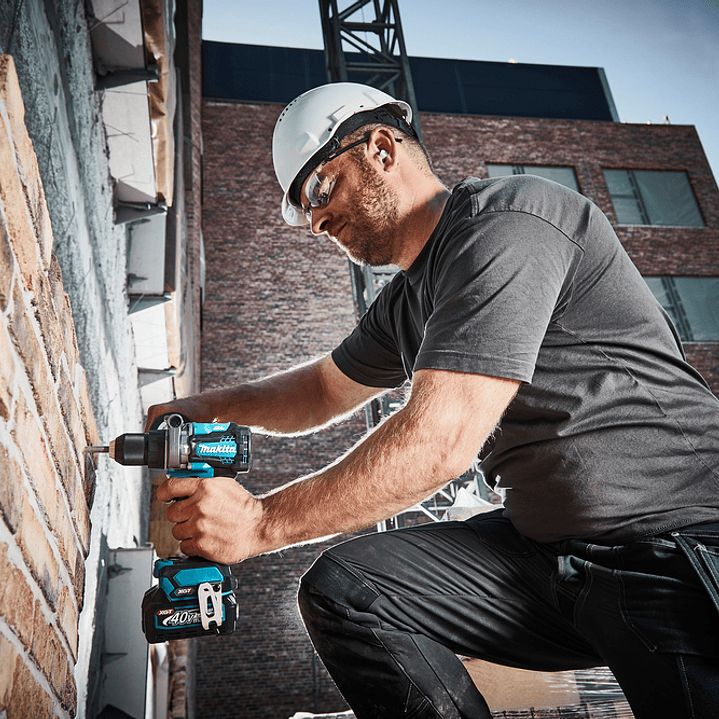 Taladro Atornillador Percutor HP001GZ Inalambrico 40V Max. Torque 125 N.m Makita 4