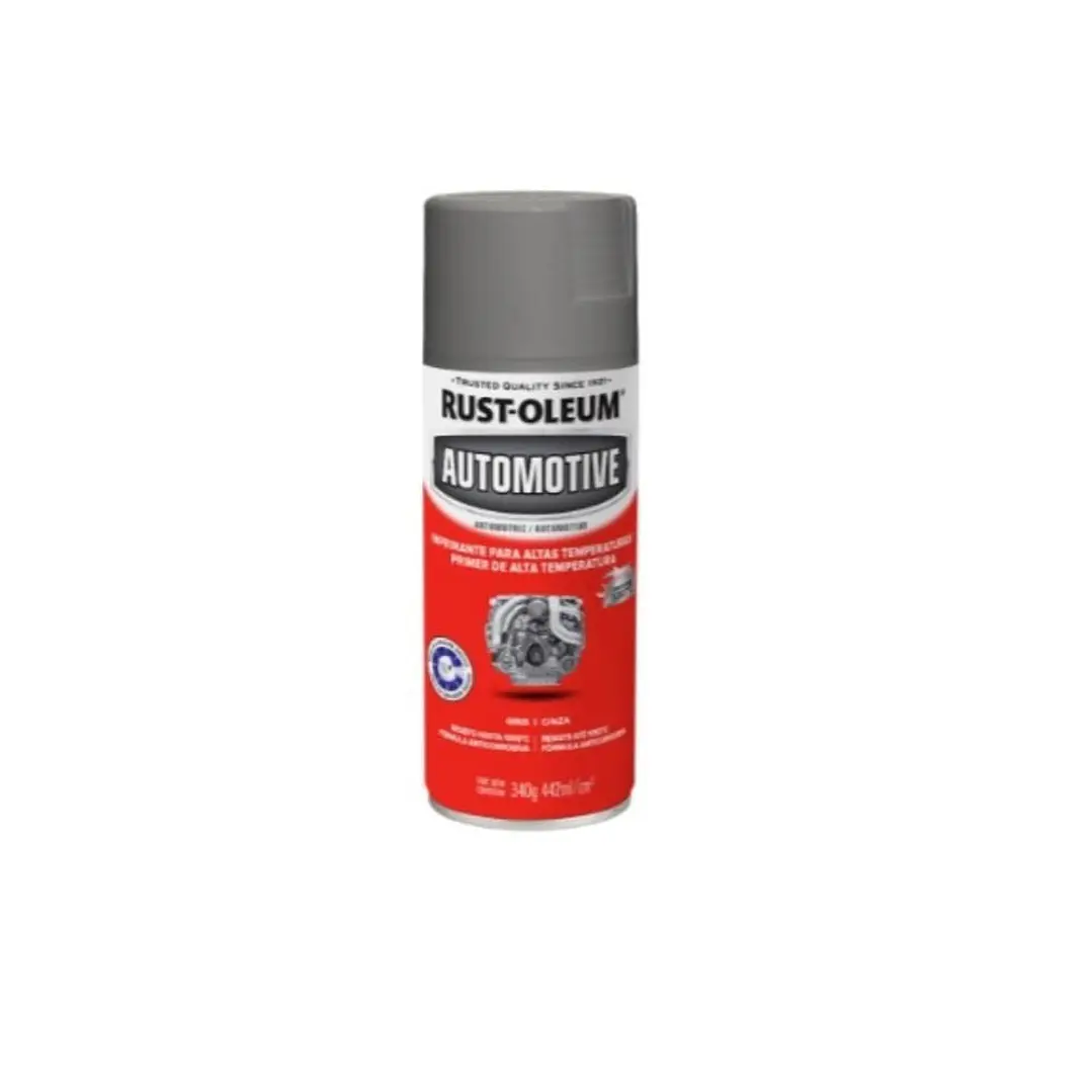 Spray Imprimante Alta Temperatura 340Gr aluminio Rust Oleum 1