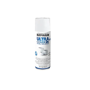 Pintura en Aerosol Ultra Cover 2X Blanco Brillante 340G Rust Oleu
